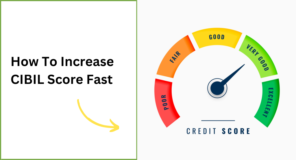 how to increase cibil score